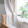 Jingga Lattice Semi-Sheer Bay Window Curtain