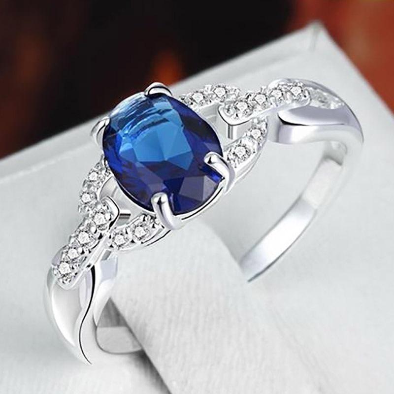 Accessories New Sapphire Ring, Accessories Zircon Ring
