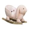 Pink -Themed Wooden Rocking Chair for Babies & Toddlers, with Seat Belt,