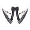 Motorcycle Hand Guards Motorcycle LED Hand Guard Shield with Turn Signal Light Motorcycle Accessories Parts Windproof 22mm 7/8