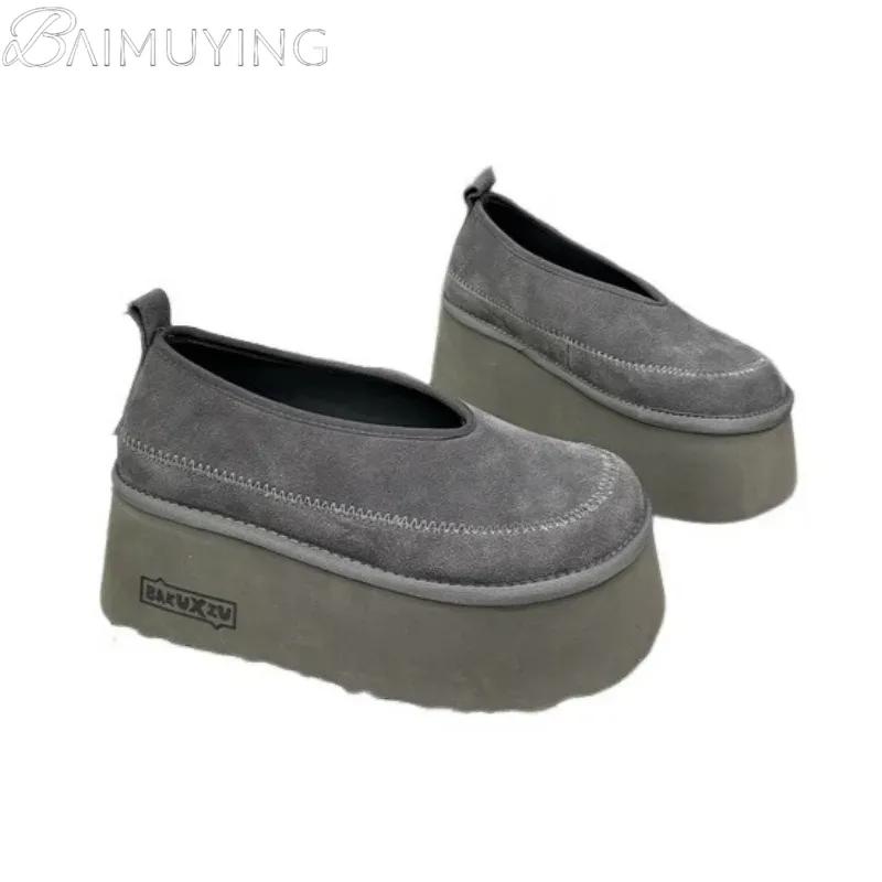 Fashion Platform Flats Sandals Women Sneakers Shoes Casual Loafers 2025 Trend Designer New Spring Suede Comfort Walking Zapatos Mujer