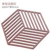 High Temperature Resistant Silicone Heat Resistant Mat Non Slip Heat Insulation Pad for Kitchen Use Durable Flexible Protective Surface Cover