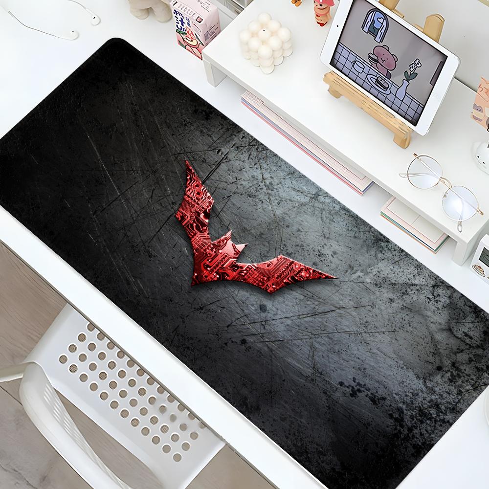 B-BatmanS Mouse Pad Gaming Locking Edge Big Computer Gamer Large Rubber Anime Art Mousepad Laptop Desk Mat