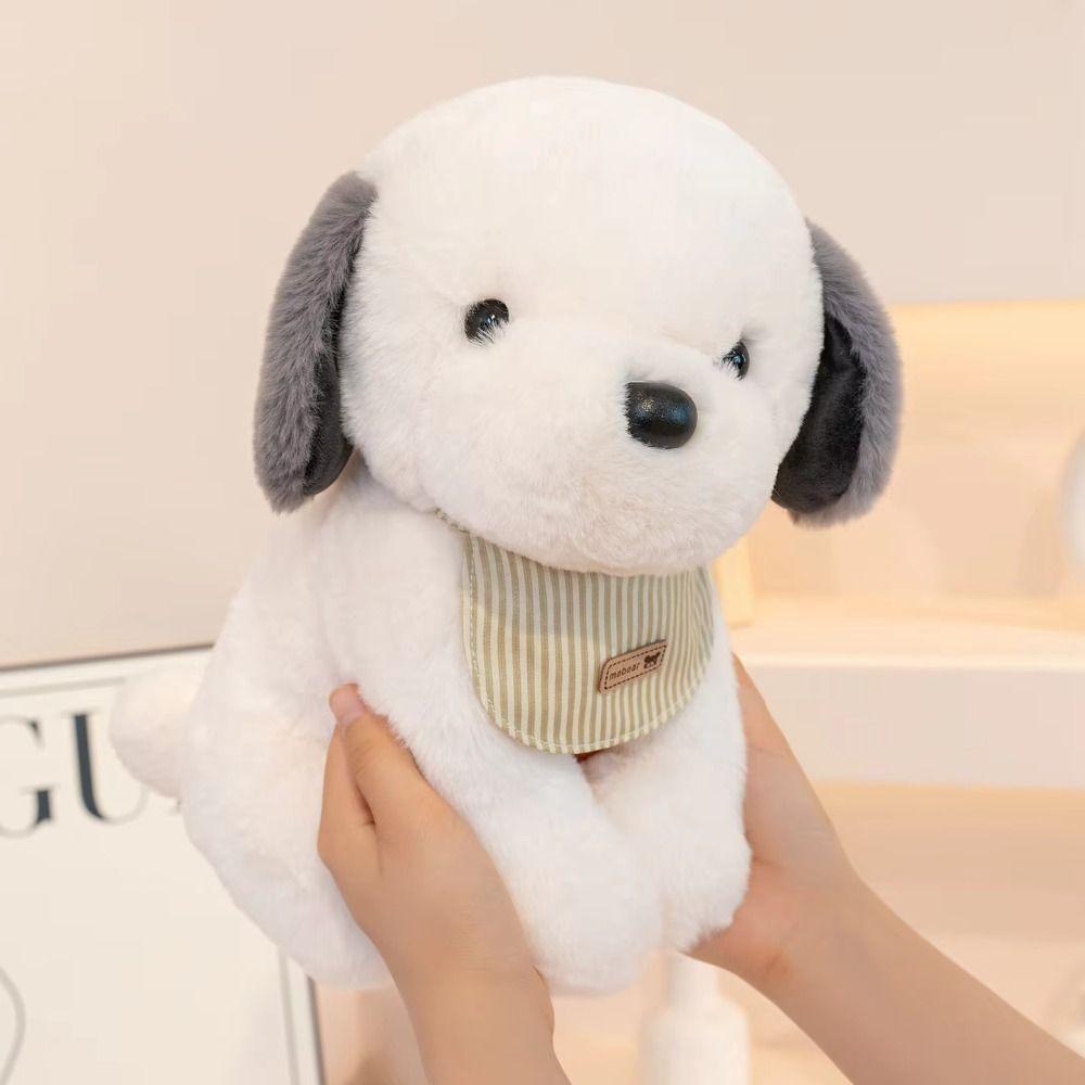 PP Cotton Cartoon Dog Plush Toys Interactive Stuffed Animal Dog Doll  Kids Gifts
