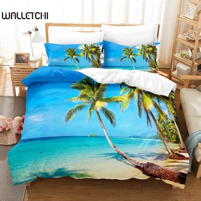Hawaiian Coast Bedding Set Duvet Cover Set 3d Bedding Digital Printing Bed Linen Queen Size Bedding Set Fashion Design