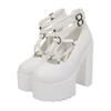 Fashion Model new single shoe 15CM women's high heels waterproof platform thick soled ankle boots 2025 fashion women's shoes thick heels