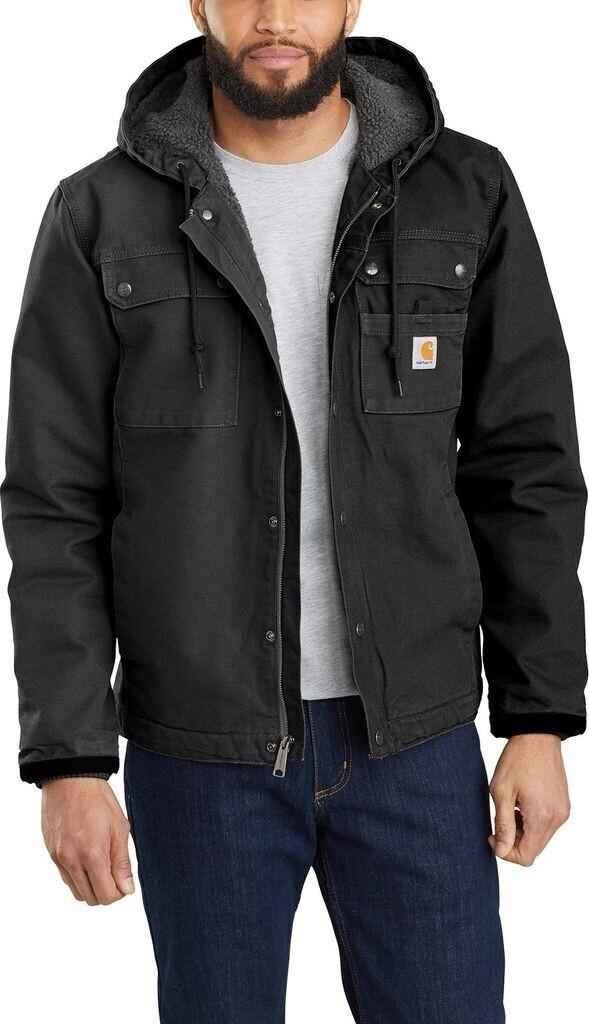 Демисезонная куртка Carhartt Washed Duck Bertlett Jacket black