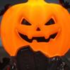 Pack of 2 Halloween Jack-o'-Lantern Pumpkin Decor with Bats  Tombstone Tabletop Ornament