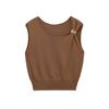 European and American Style, New Women's Clothing, Foreign Style, Accessories, Simple Knitted Top 5536058