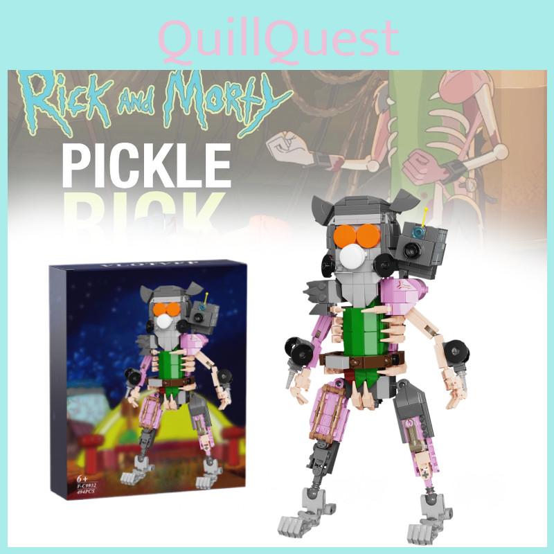 Exciting Rick And Morty Pickle Rick Building Block Set For Creative Play And Fun