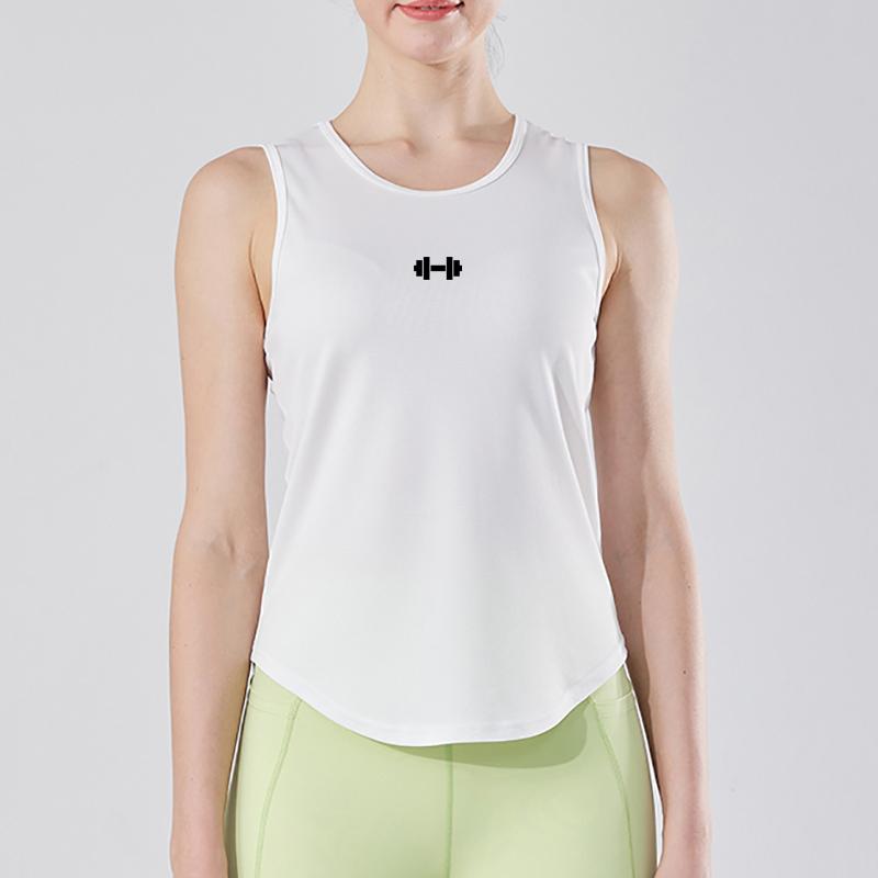 

Muscleguys Athletics Tank Top Running Vests Womens Dumbbel Fitness Sleeveless Shirts Mesh Sports Clothing Athlete Track Field Singlets XL белый