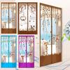 Summer Mosquito-Proof Door Curtain Automatic Closing Magnetic Door Screen Cartoon Lightweight Mesh Door Curtains Self Sealing Retractable