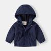 Children's 2026 New Fleece-Lined Hooded Jacket - Trendy Thick Boys' Coat