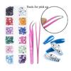 Luxury 3D Nail Art Crafts Rhinestones Charms Shiny DIY Nail Designs Crystal Gems