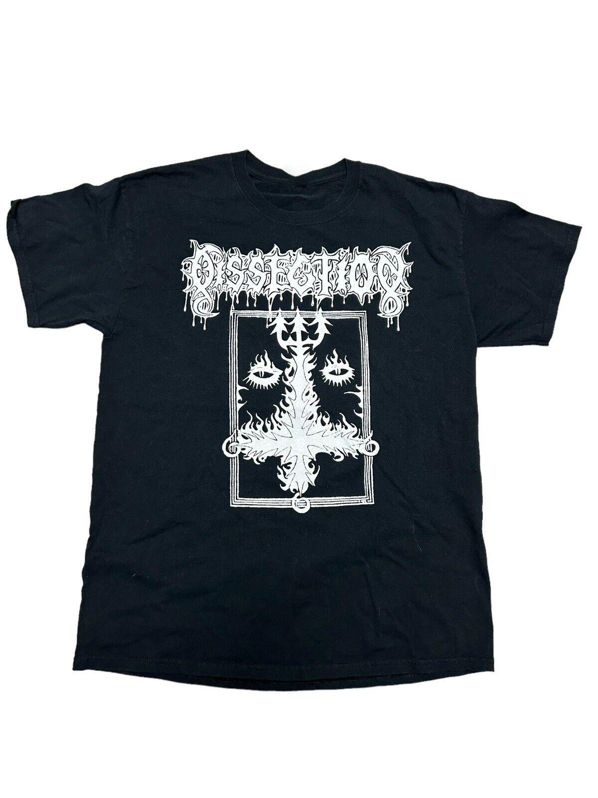 Dissection Band Black Death Metal Short Sleeve Adult T-Shirt SB187 S