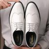 Men Oxford Shoes Luxury Leather Brogue Shoes Male Classic Business Formal Shoes High Quality Handcrafted Men Party Wedding Shoe