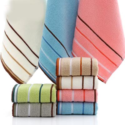 Asciugamano quadrato in cotone moda semplice da 1 pezzo, in tre pezzi, morbido, morbido e assorbente