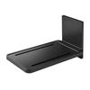Magnetic Bathroom Foldable Shelf Black, Approx. W22xD38.7xH22cm, Tower, Easy Installation, Space-Saving, 5533