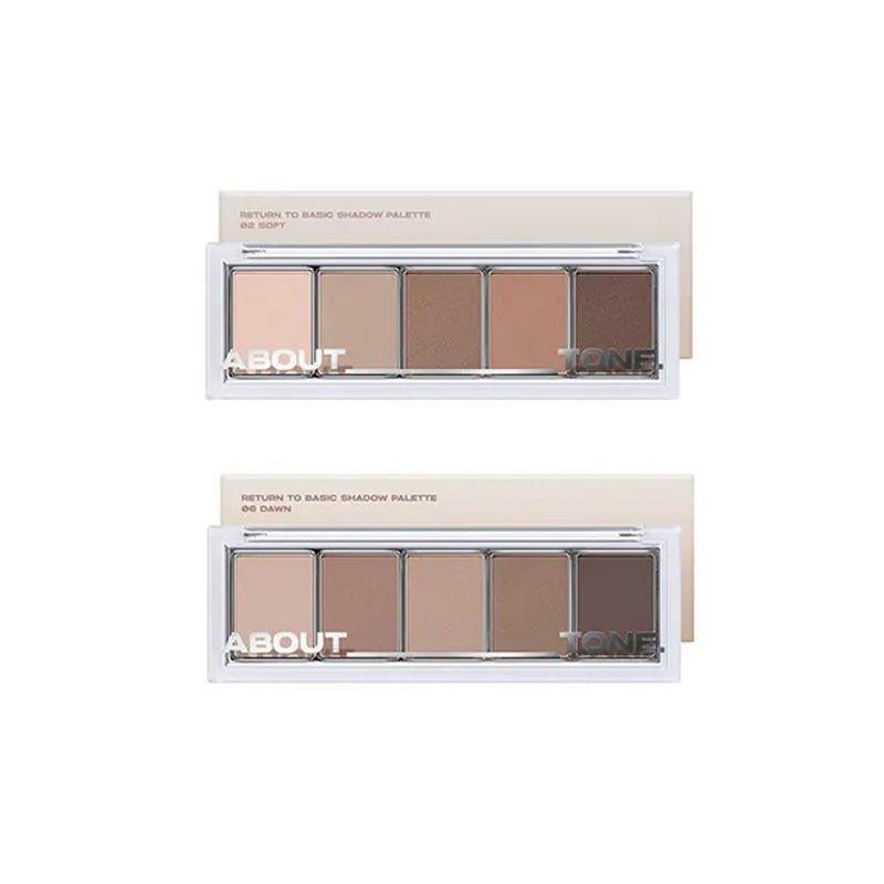 ABOUT TONE Návrat k základní paletce stínů 9g