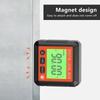 Digital Angle Protractor Inclinometer Universal Magnetic Level Meter Goniometer Angle Gauge Level Angle Finder Measuring Tools