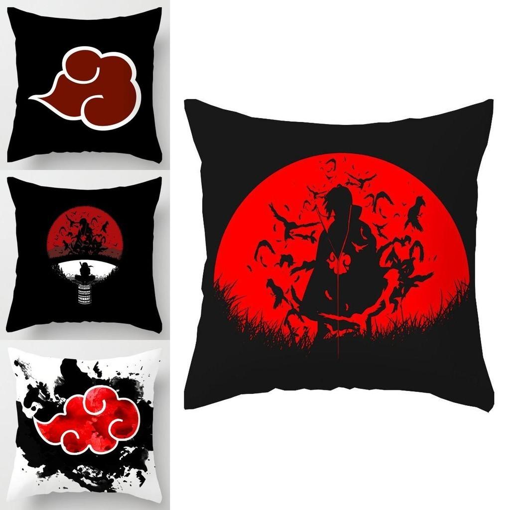 Plush Naruto Pillowcase With Vibrant Cartoon Logo For A Cozy Living Space