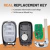 Keyecu Replacement Smart Remote Car Key Fob for Chevrolet Blazer Traverse Bolt Trailblazer    2024 2025 HYQ4ES 13530712 433MHz ID46 Chip 4 Buttons