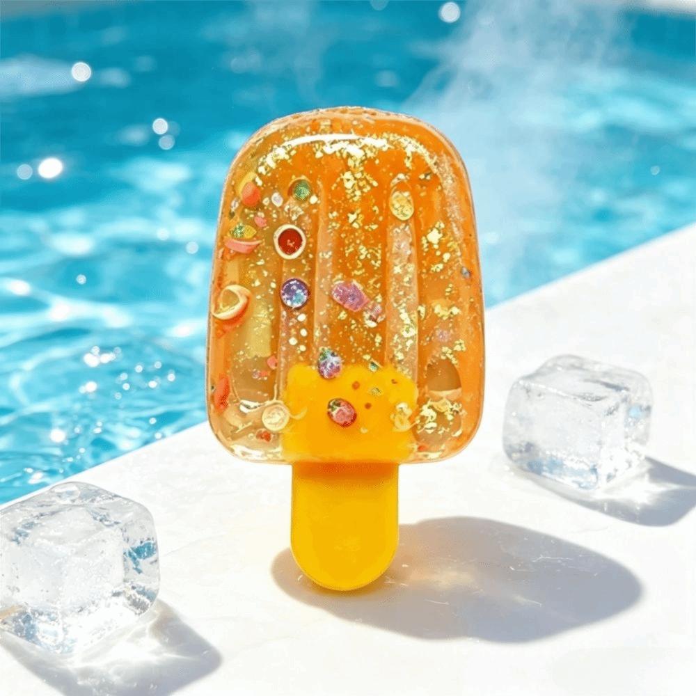 Soft Popsicle Squishy Toys Transparent Reduce Anxiety Toy Fidgets Toy Reduce Pressure Toys Gifts