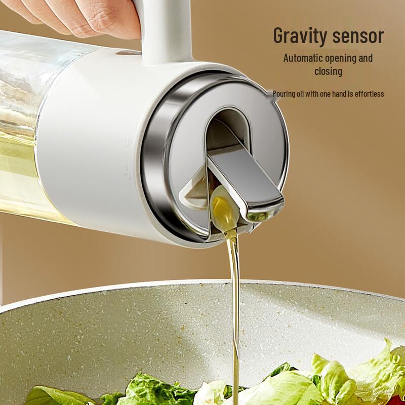 De Ouxingguang 500ml Auto-Open Glass Oil Dispenser