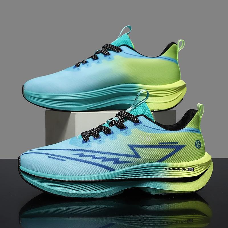 Niskie Buty do Biegania Sznurowane Lekkie Oddychające Sportowe Trampki