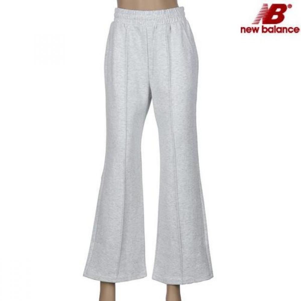 

NeW Balance W Soft Pin Tuck Wide Pants nbmlecW202 Ac melange gray／80