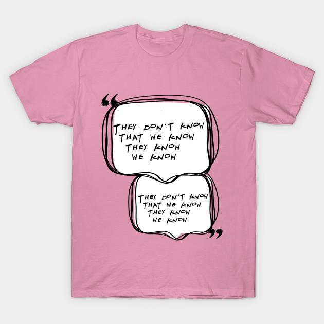 T Shirt Women They Dont Know Harajuku Print Kawaii Tshirt Summer Short Sleeve Female T-Shirt Top Tee