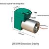 Miniature DC Vacuum Diaphragm Air Pump for Pressure Boost and Packaging
