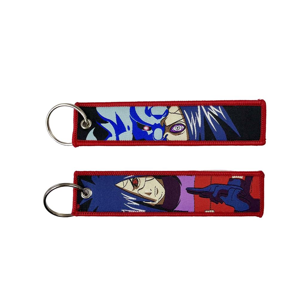One Piece Adorable Keychain Anime Peripheral Dragon Ball Car Keychain Cartoon Naruto Male plus Female Birth Date Present Xmas