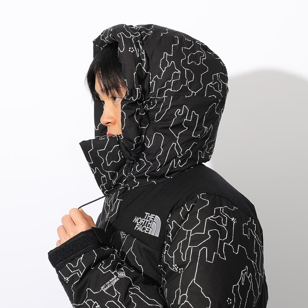 The North Face Novelty Baltro Light Down Warm and Black Tree Size S Jacket, Unisex, Windproof, Bark,