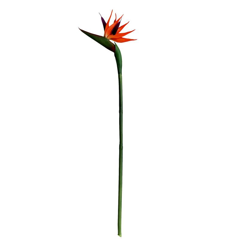 Large Artificial Rubber Bird of Paradise Flower for Home Decor & Wedding Photography