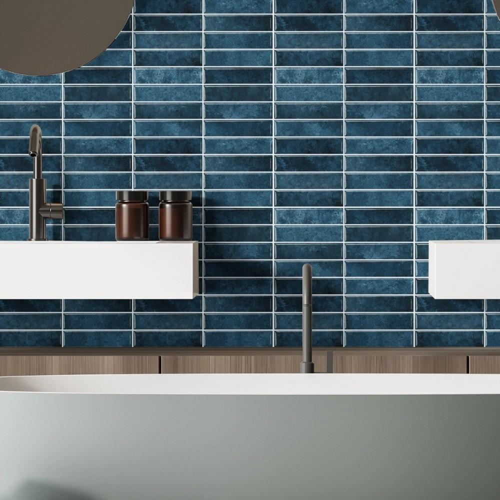 Waterproof Backsplash Wall Decals Brick Design Peel and Stick Wallpapers  Home Decoration
