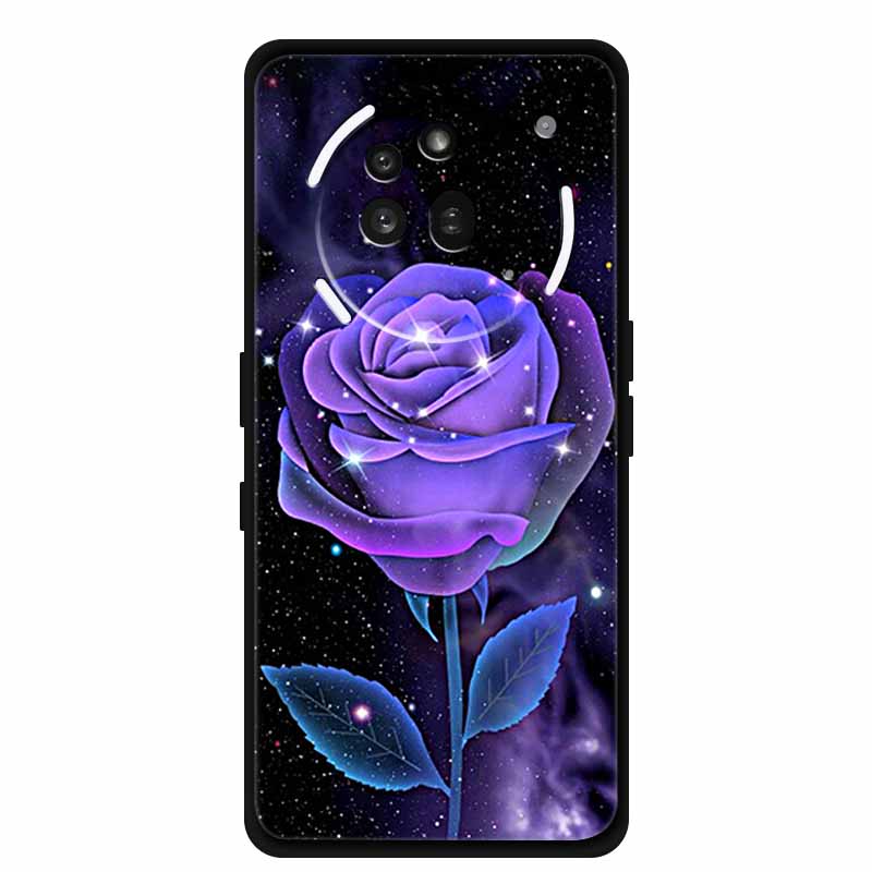 For Nothing Phone 3A Pro Case 3 A Pro Phone Cover Wolf Black Silicone Soft Coque For Nothing Phone3A Pro Back Cover Case 3APro