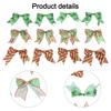 For Christmas Bow Decorations 12 Colorful Pieces Suitable for Trees and Party Use Cloth Material 66 Inches Size