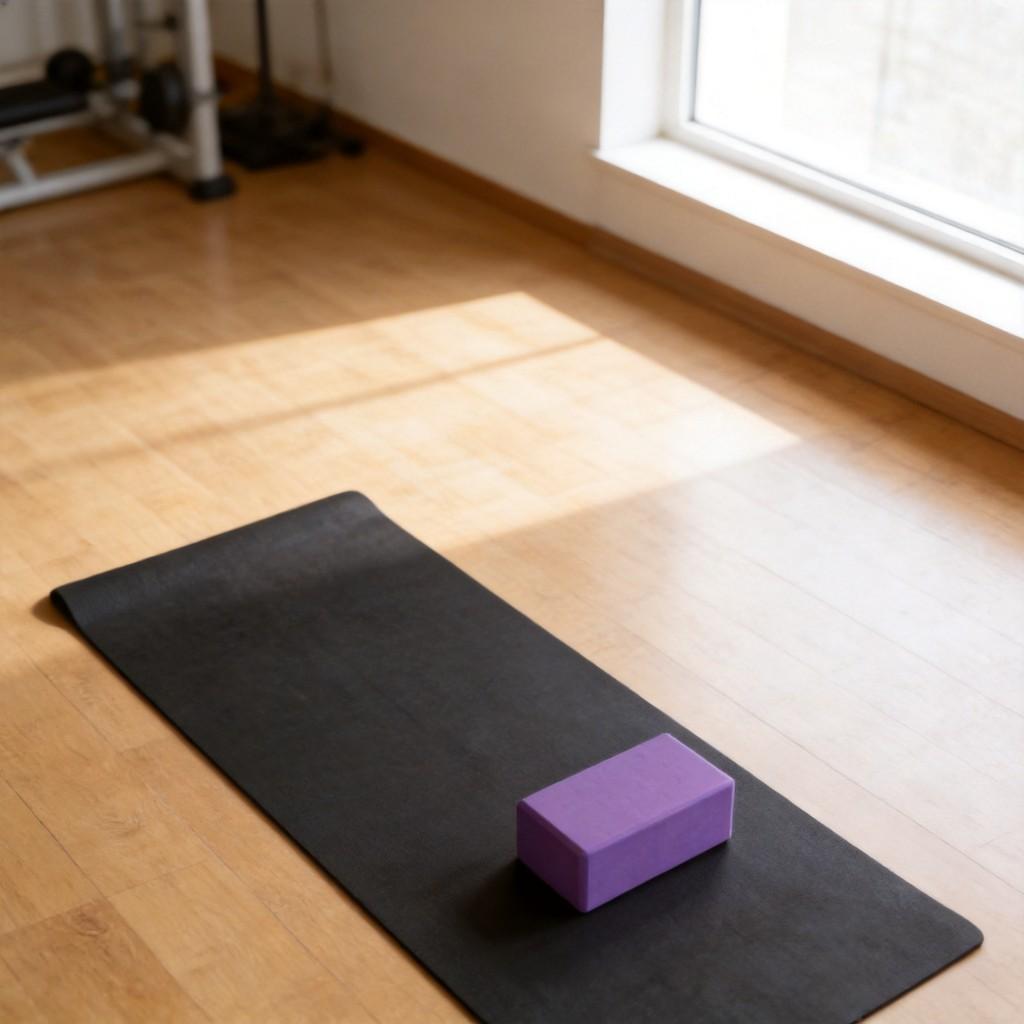 Yoga Block Set Eva Foam With Antislip Design For Home Fitness And Stretching