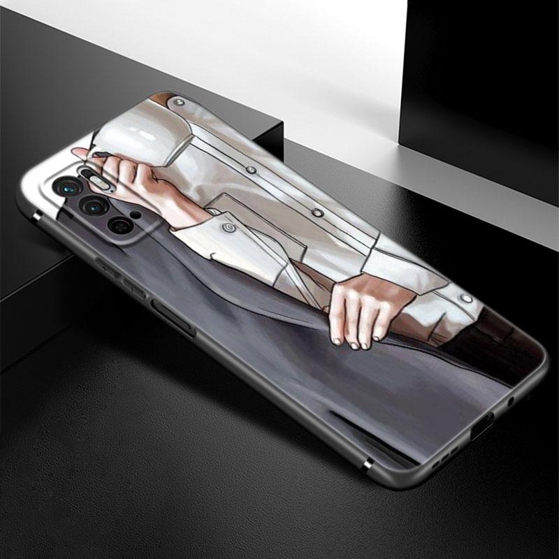 Girl Coffee Female Phone Case For Xiaomi Redmi Note 7 8 9 10 Lite 11 11E 11T 12 Pro 11S 4G 10T 5G 8T 9S 10S Soft TPU Black Cover