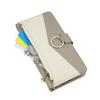 Wallet Case for Poco M7 Plus - Leather/PU, Gray, With Lanyard