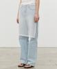 Itove Seoul See-Through Layered Wrap Skirt Wh