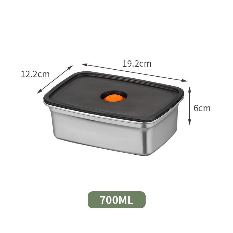 Hualuofuxiang 304 Edelstahl Lebensmittelaufbewahrungsbehälter