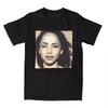 Men's T-Shirt The Best of S-Sade Adu Vintage Cotton Tee Shirt Short Sleeve T Shirt Crew Neck Clothing Party Summer Cool T-shirt