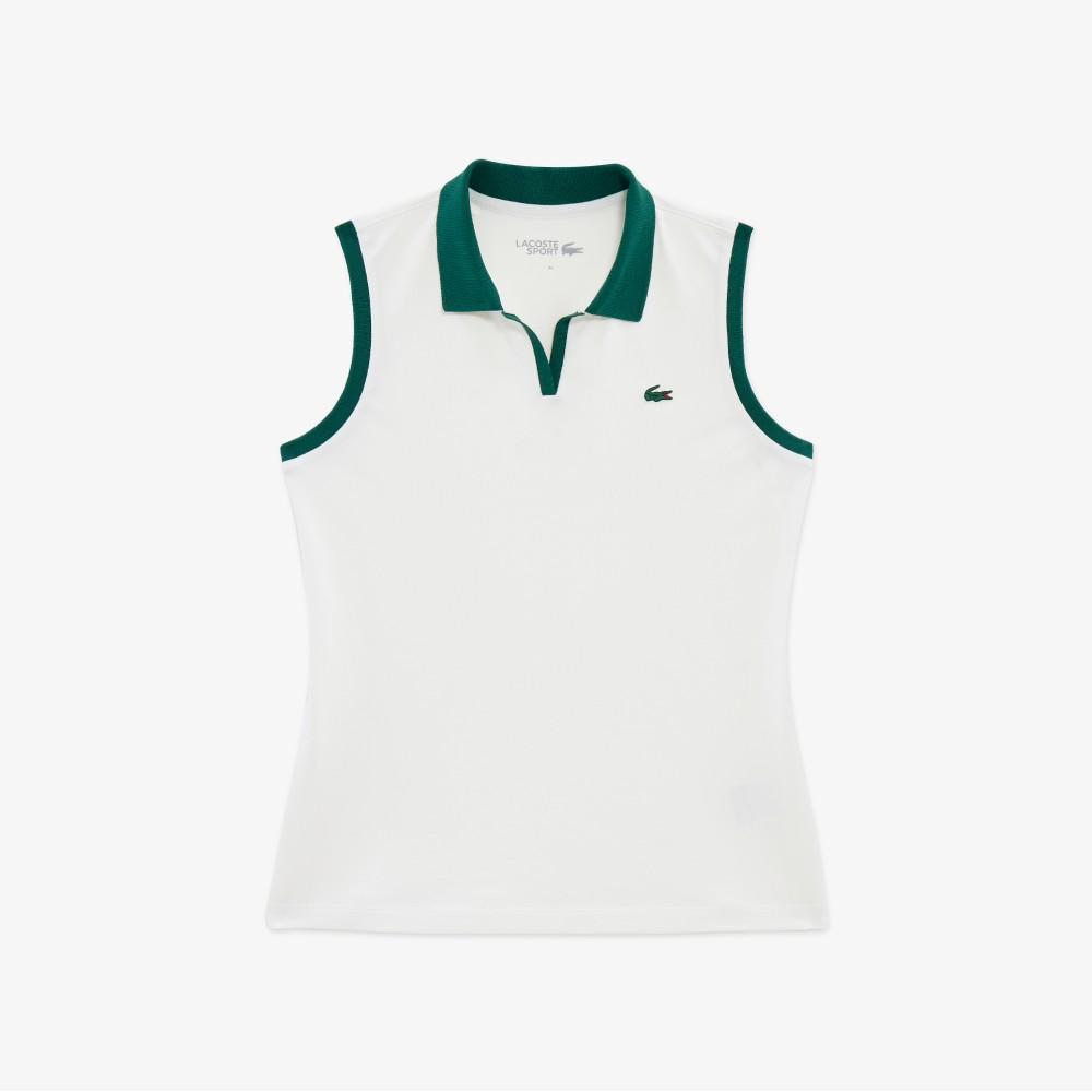 Lacoste Women's Tennis Sleeveless Polo Shirt PF761E-56G70V