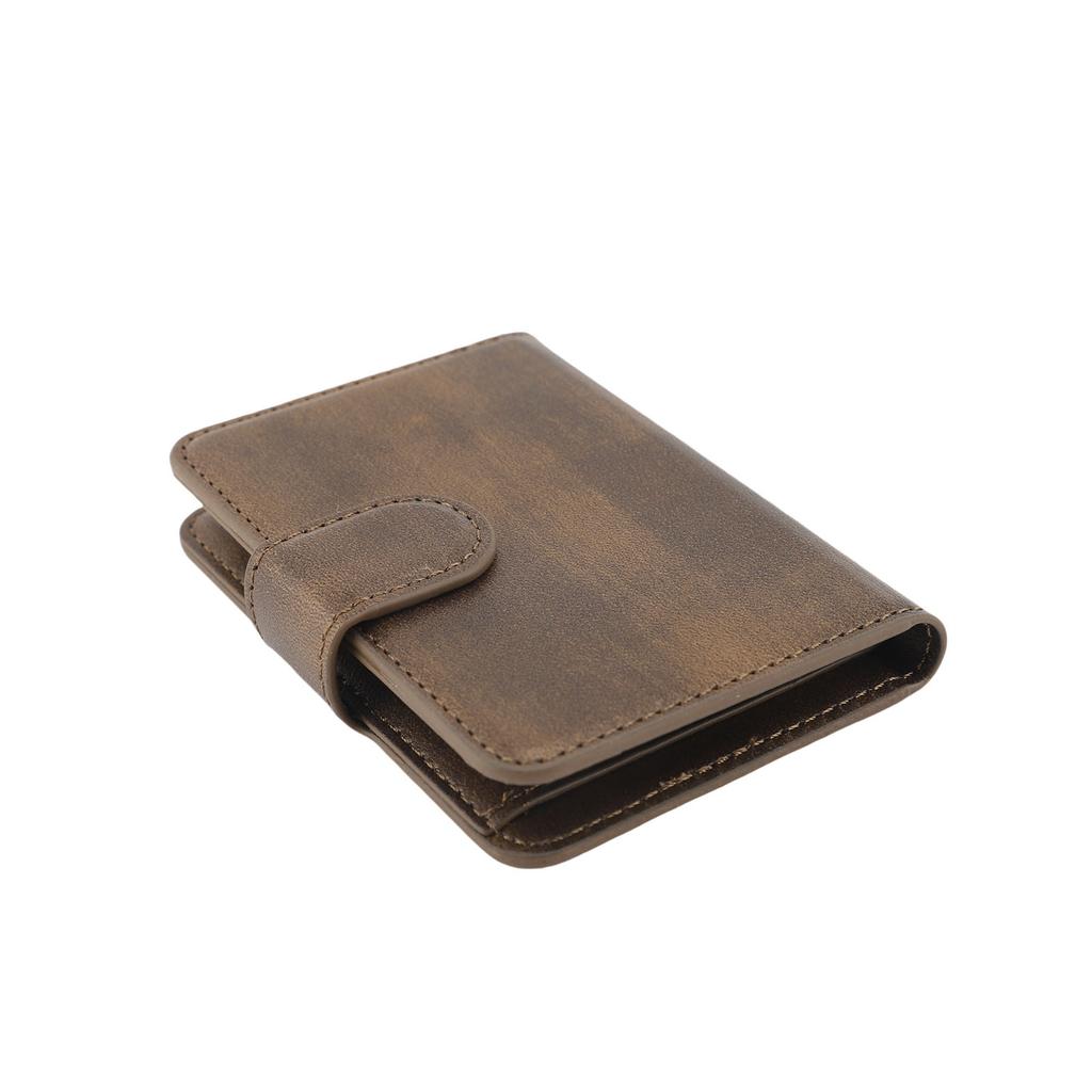 Carteira Magnética com Suporte Minimalista em Couro Sintético Porta Cartões Magnético para Celular para Cartões de Crédito Cartões de Visita