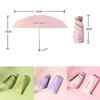 1Pc 55% Off Mini Sun Umbrella Pocket Rain Umbrella Vinyl Folding UV Ultraviolet Protection Sun Shade Pocket Parasol Capsule