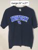 Vintage Y2K University of Kentucky Wildcats Black Spellout Logo Large T-Shirt Unisex T-Shirt