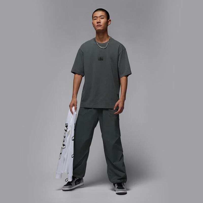 Jordan T-shirt Casual Sportiva da Uomo a Maniche Corte HQ8939-068