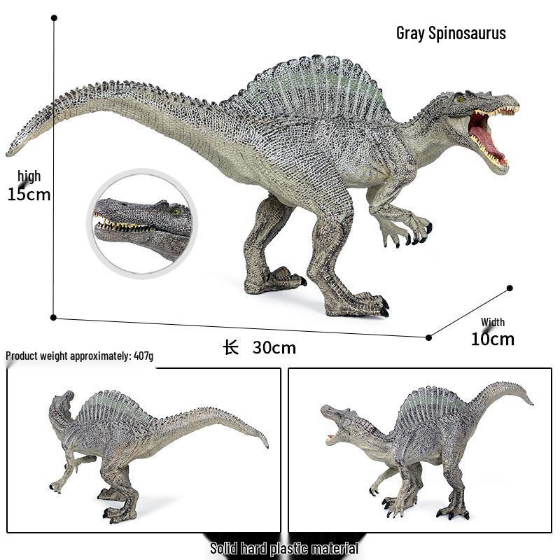 Jurassic Simulation Dinosaur Toys: Spinosaurus, Tyrannosaurus Rex, Mosasaurus